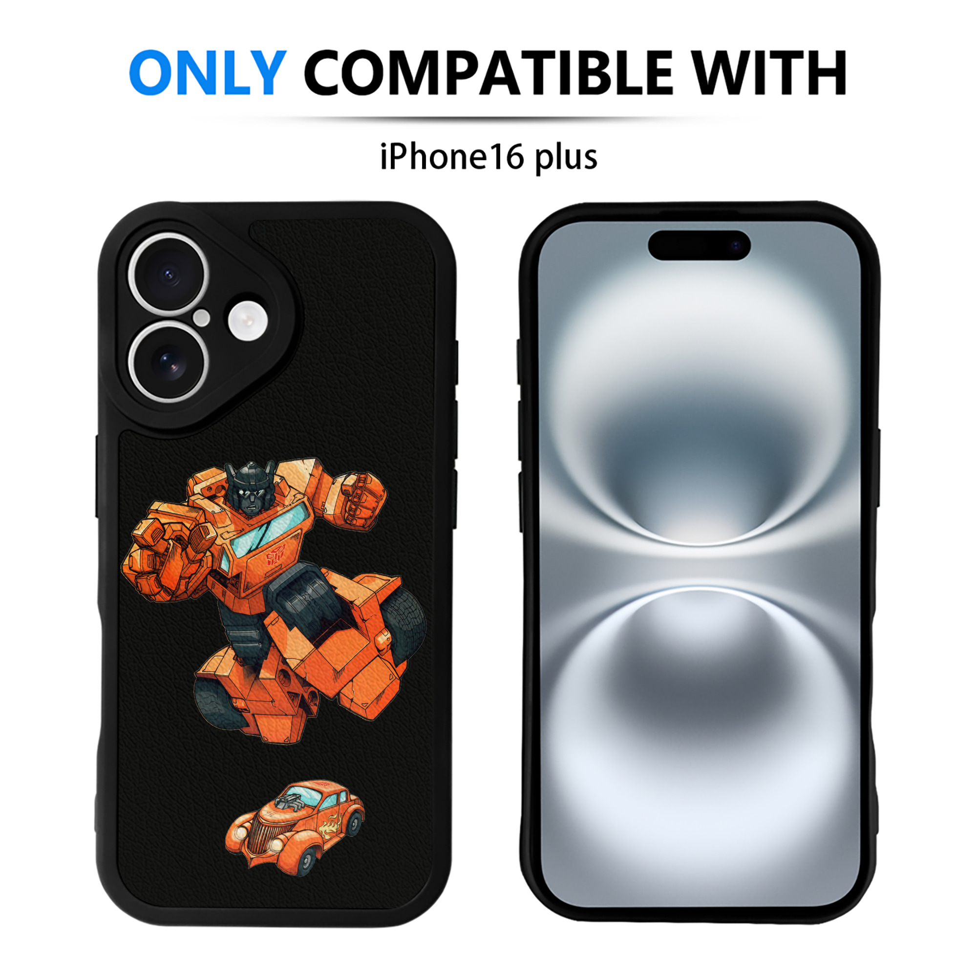 （画像用）  【iPhone 16シリーズ対応】シリコンスマホケース（レザー調） 材質：シリコン